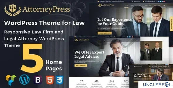 Attorney Press - 律师 WordPress 主题 2.1.5