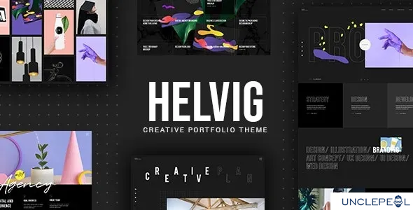 Helvig - 创意作品集主题 1.0 开心版