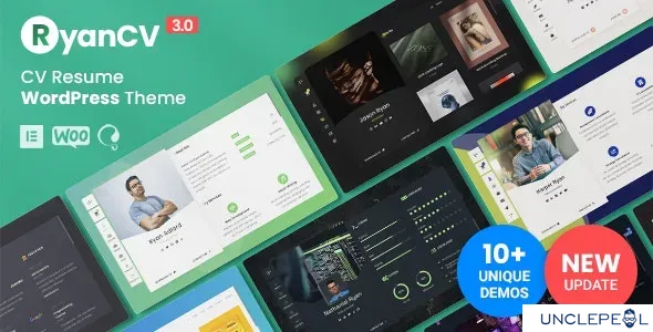 RyanCV 简历 WordPress 主题 3.3.1 开心版