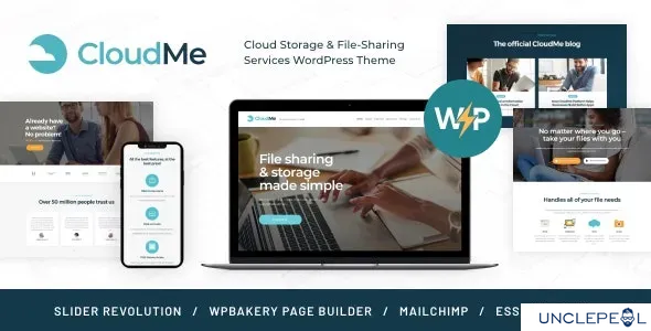 CloudMe | 云存储与文件共享服务 WordPress 主题 1.1.6