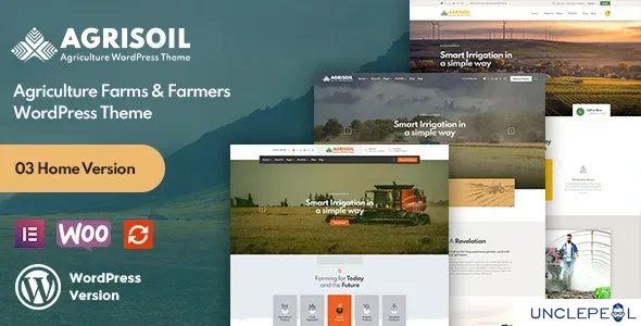 Agrisoil - 农业与有机农场 WordPress 主题 1.0.0 开心版