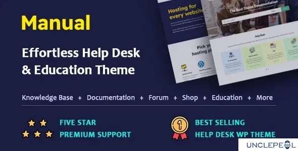 Manual - 文档、知识库与教育 WordPress 主题 7.3 开心版