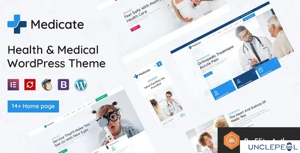 Medicate – 健康与医疗 WordPress 主题 + RTL 支持 2.2 开心版