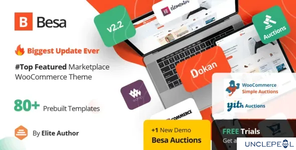 Besa - Elementor 市场 WooCommerce WP 主题 2.2.17