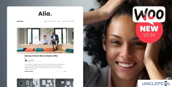 Alia - 极简个人博客WordPress 2.01