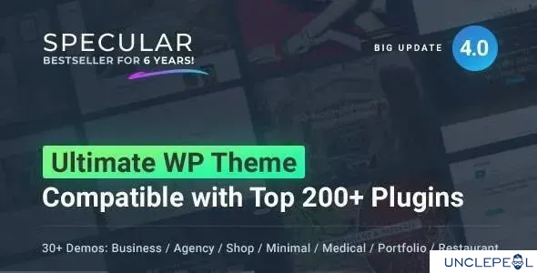 Specular - 商业 WordPress 多用途 4.2.8 开心版
