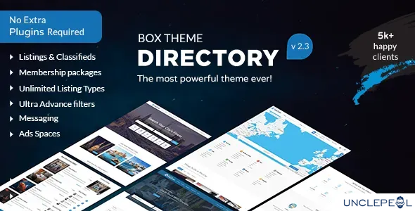 Directory | 多用途 WordPress 主题 2.3 开心版