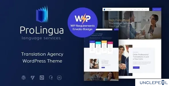 ProLingua | 翻译公司与口译服务 WordPress 主题 1.1.5 开心版