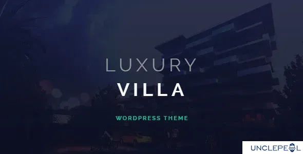 Luxury Villa - 房产展示 WordPress 主题 3.1