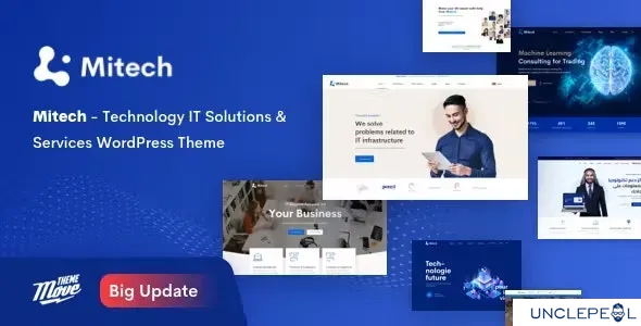 Mitech - 技术 IT 解决方案与服务 WordPress 主题 1.7.2