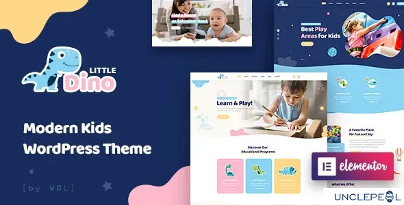 Littledino - 现代儿童 WordPress 主题 1.2.9 开心版