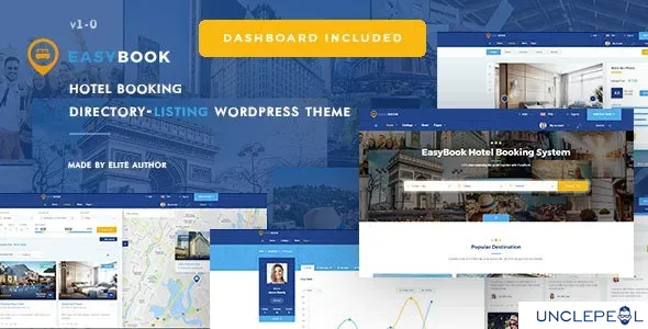 EasyBook – 酒店和旅游预订 WordPress 主题 1.4.2