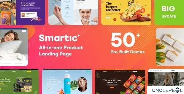 Smartic - 产品着陆页 WooCommerce 主题 2.1.1
