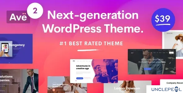 Ave - 响应式多用途 WordPress 主题 2.8.10 开心版