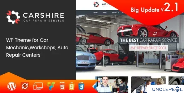 Car Shire || 汽车修理与维修 WordPress 主题 3.3