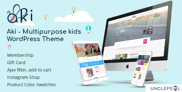 Aki - 多用途儿童 WordPress 主题 1.3.5