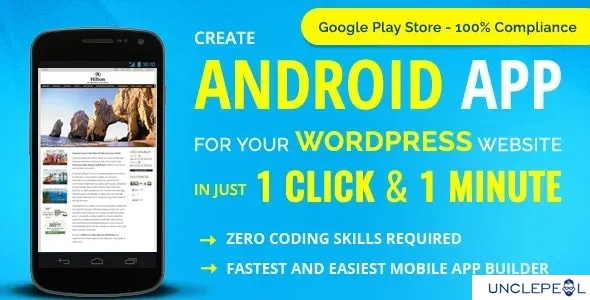 Wapppress 构建 Android 移动应用 for 任意 WordPress 网站 5.0.8