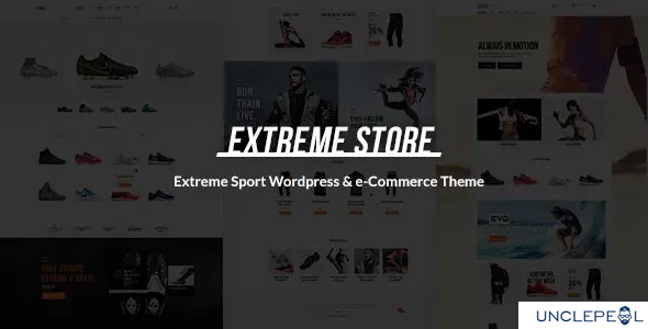 Extreme | 体育服装与装备商店 WordPress 主题 1.5.4 开心版