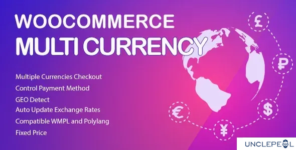 CURCY - WooCommerce多货币 - 货币切换器 2.3.1