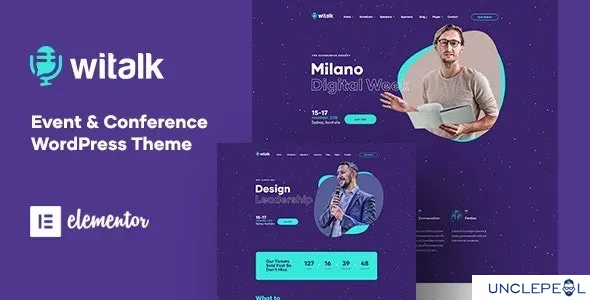 WiTalk - 事件与会议 WordPress 主题 1.0.5
