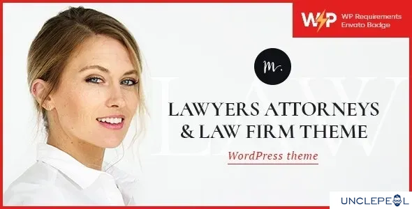 M.Williamson | 律师与法律顾问 WordPress 主题 1.2.5