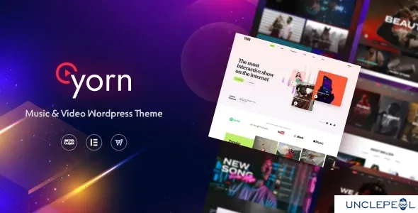 Yorn – 音乐与视频 WordPress 主题 1.0.0