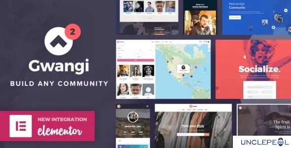Gwangi - PRO 多用途会员、社交网络与 BuddyPress 社区主题 2.4.3