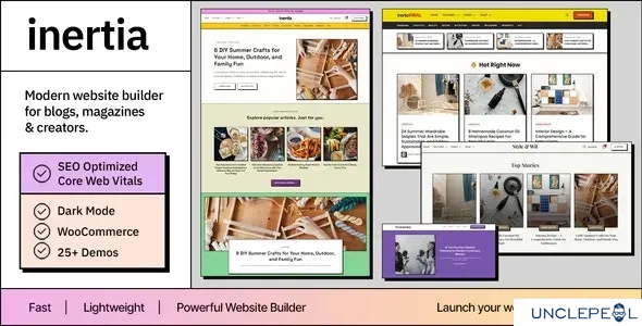 Inertia - 多用途博客与杂志 WordPress 主题 1.5.1