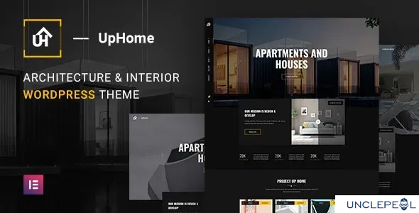UpHome - 现代建筑 WordPress 主题 4.0.1