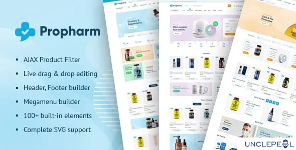 Propharm - 药品与医疗 WooCommerce WordPress 主题 1.6