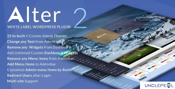 WpAlter - WordPress白标插件 2.4.8 开心版