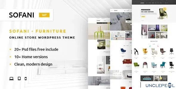 Sofani - 家具商店 WooCommerce WordPress 主题 1.7.1 开心版