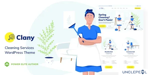 Cleaning Services - WordPress 主题 12.1 开心版