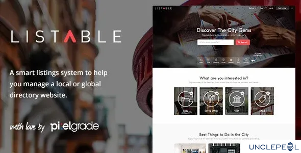 LISTABLE – 友好的目录 WordPress 主题 1.15.6 开心版