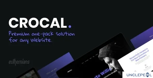Crocal - 响应式多用途 WordPress 主题 2.1.0 开心版