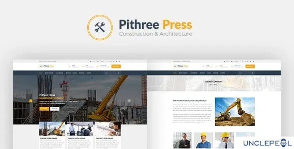 Pithree – 建筑与建设 WordPress 主题 2.1