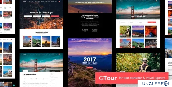 Grand Tour | 旅行社 WordPress 主题 5.3.9 开心版