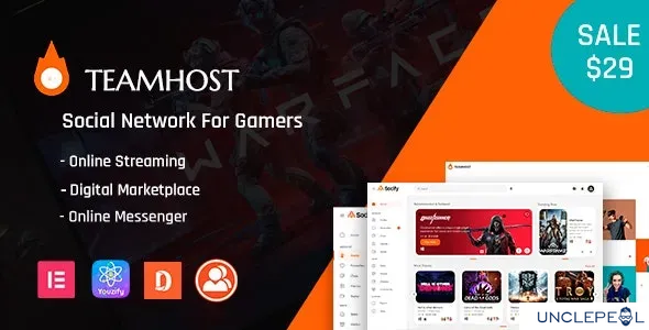 TeamHost - 游戏社区与数字市场 1.2 开心版