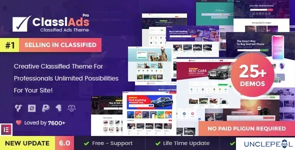 Classiads - 分类广告 WordPress 主题 6.1.0 开心版
