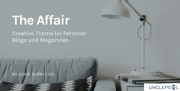 The Affair - 创意个人博客与杂志主题 3.5.4 开心版