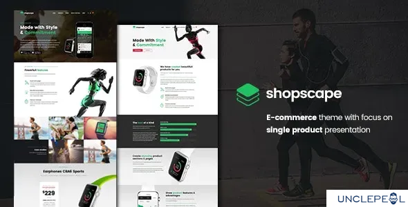 Shopscape - 单一产品展示WordPress 1.2.8