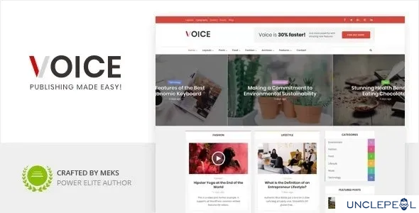 Voice - 新闻杂志 WordPress 主题 3.0.3