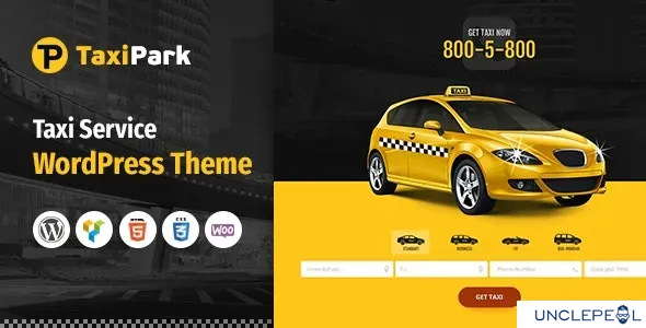 TaxiPark - 出租车公司 WordPress 主题 1.6.5