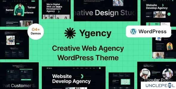 Ygency - 网站设计代理 WordPress 主题 1.0.3 开心版