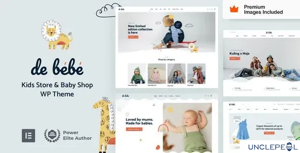 Debebe - 婴儿与儿童商店 WordPress 主题 3.2 开心版