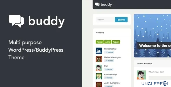 Buddy: 简单 WordPress & BuddyPress 主题 2.22.3