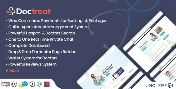 Doctreat - 医生目录 WordPress 主题 1.6.0