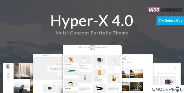 HyperX - 响应式 WordPress 作品集主题 4.9.9.3
