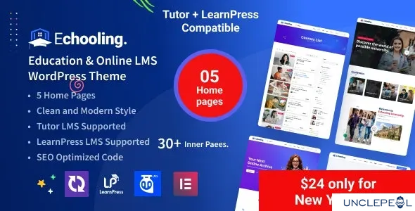 Echooling - 教育 WordPress 主题 1.1.4
