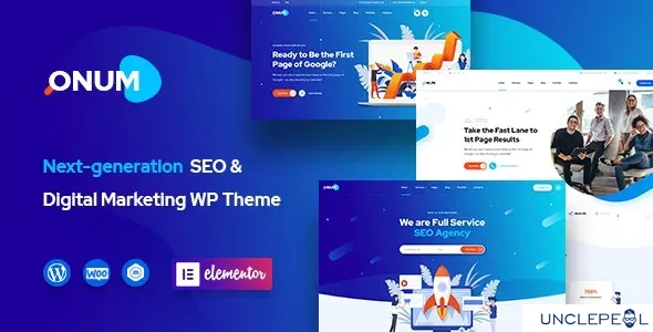 Onum - SEO 与营销 Elementor WordPress 主题 1.2.8.5
